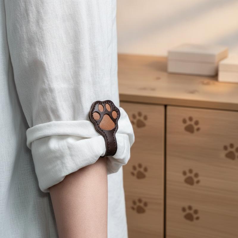 Leather Works - 2 PCS Premium Leather Magnetic Sleeve