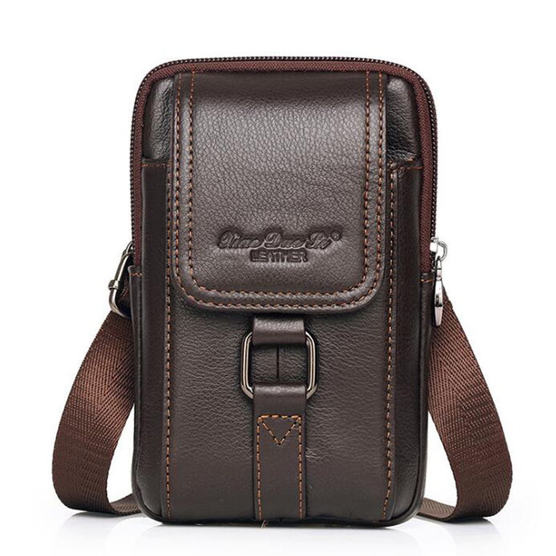 Leatherwork Fasteners - Men Cell/Mobile Phone Case Waist Fanny