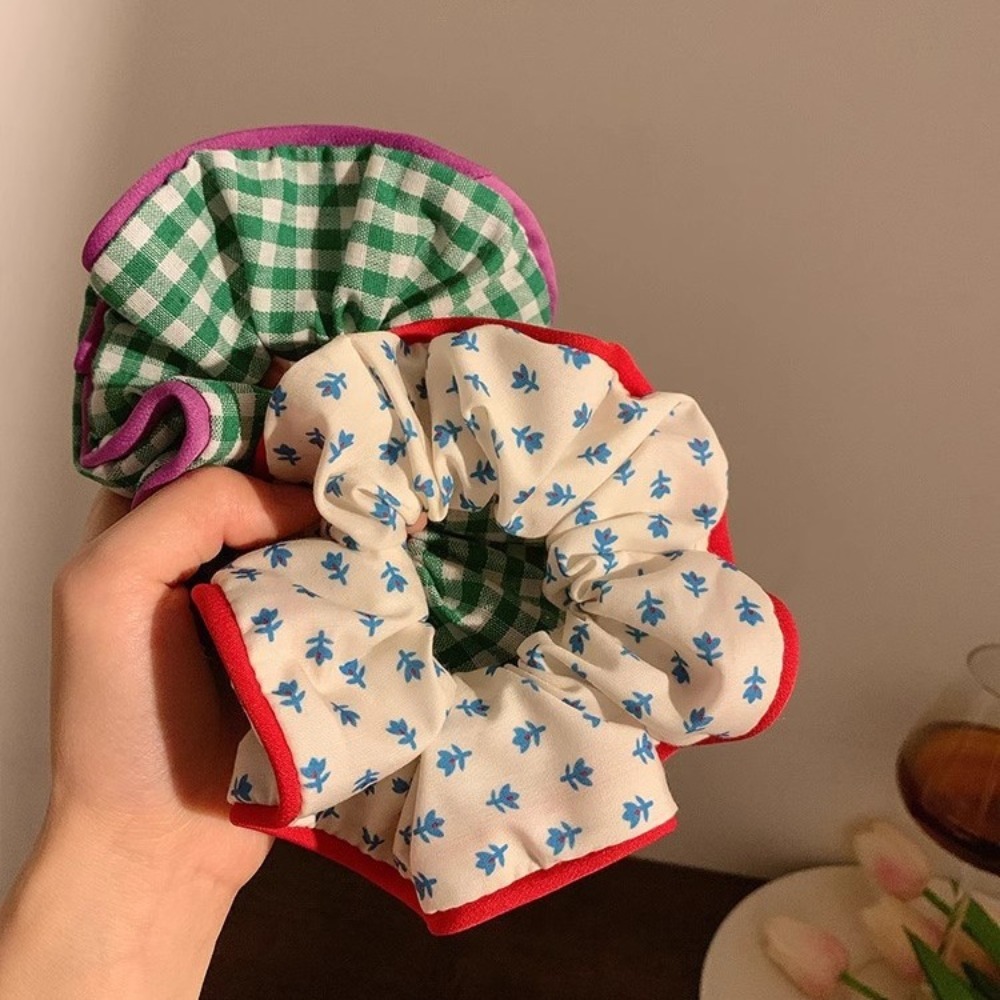 Leatherwork Pony - 1/2pcs Floral Hair Small Fresh Style
