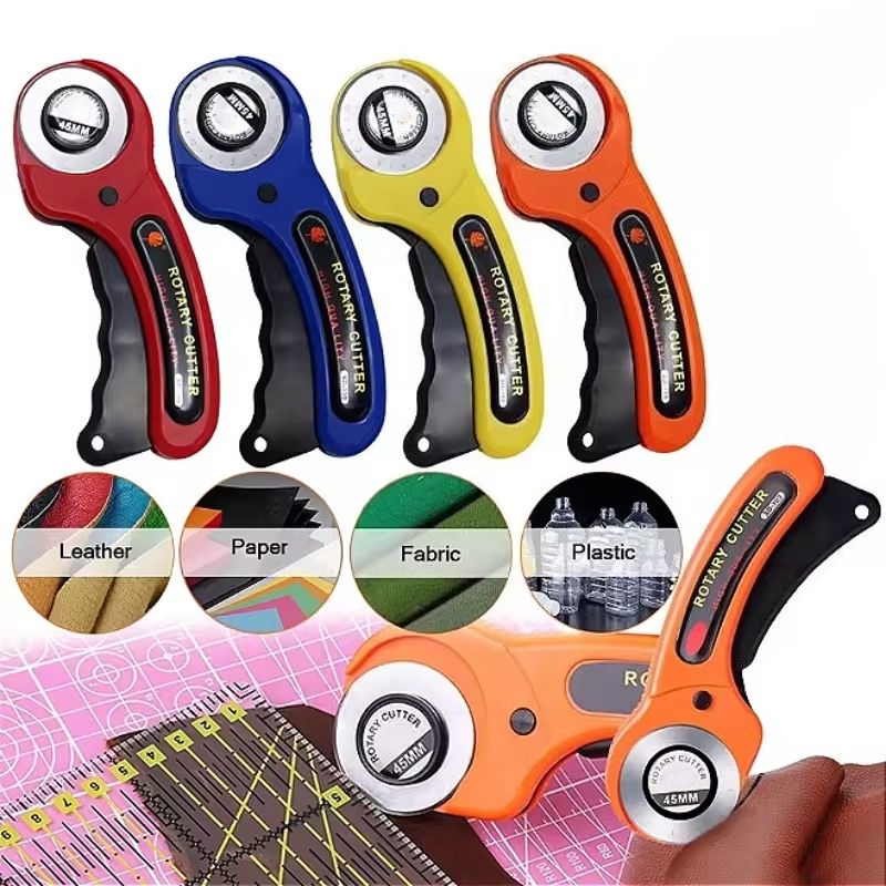 Leatherwork Projects - 45MM Roller Wheel Knife Cloth Cutting
