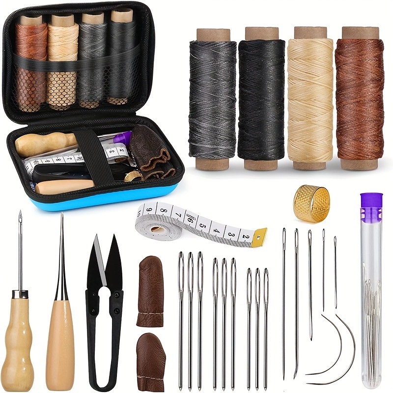 Leatherwork Projects - [Leather Working Kit] Leather Sewing Kit
