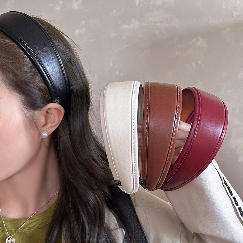 Leather Headbands Simple Solid - Leatherwork Pony ulasan dan harga