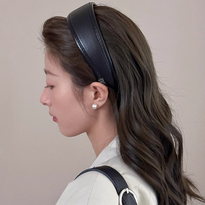 Leather Headbands Simple Solid - Leatherwork Pony ulasan dan harga
