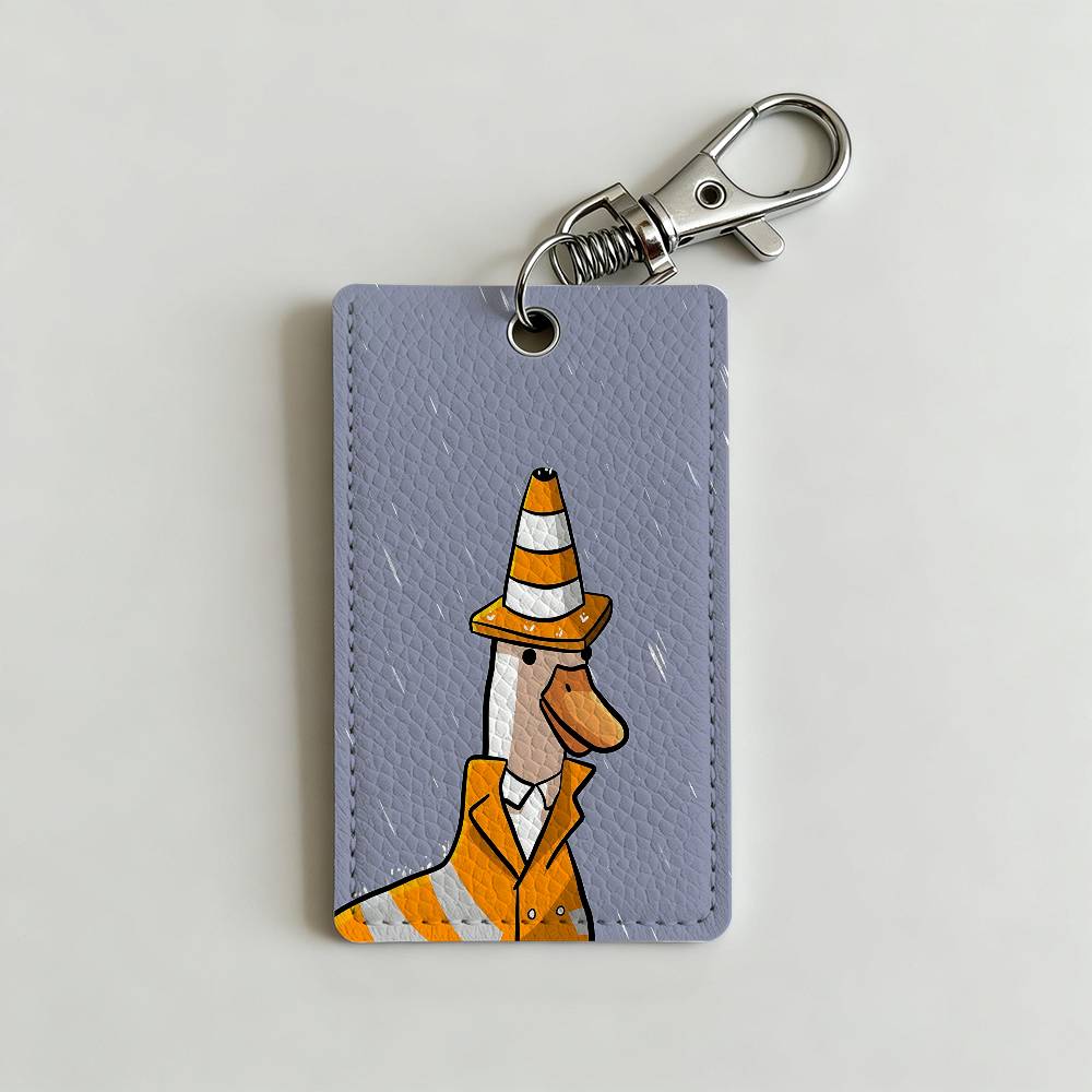 Cartoon Cute Goose Duck Badge  - Leather Works ulasan dan harga