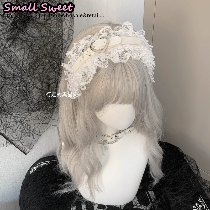 Goth Hair Accessories Harajuku - Leatherwork Pony ulasan dan harga