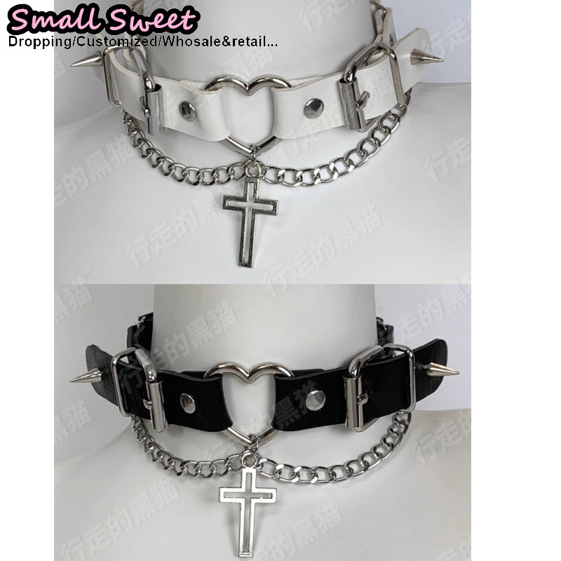 Goth Hair Accessories Harajuku - Leatherwork Pony ulasan dan harga