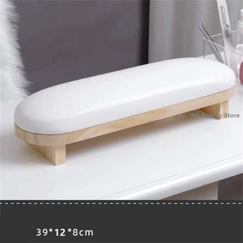Black PU Leather Nail Art Stan - Leatherwork Desk ulasan dan harga