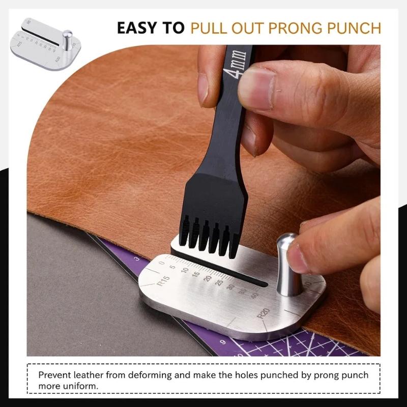 Leather Working Stitching Punc - Leather Works Belt ulasan dan harga
