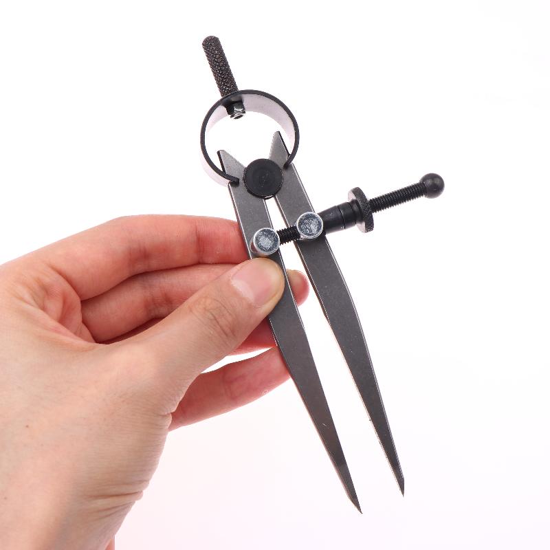 1pc Flat Leg Spring Compass Di - Leatherwork Edge Creaser ulasan dan harga