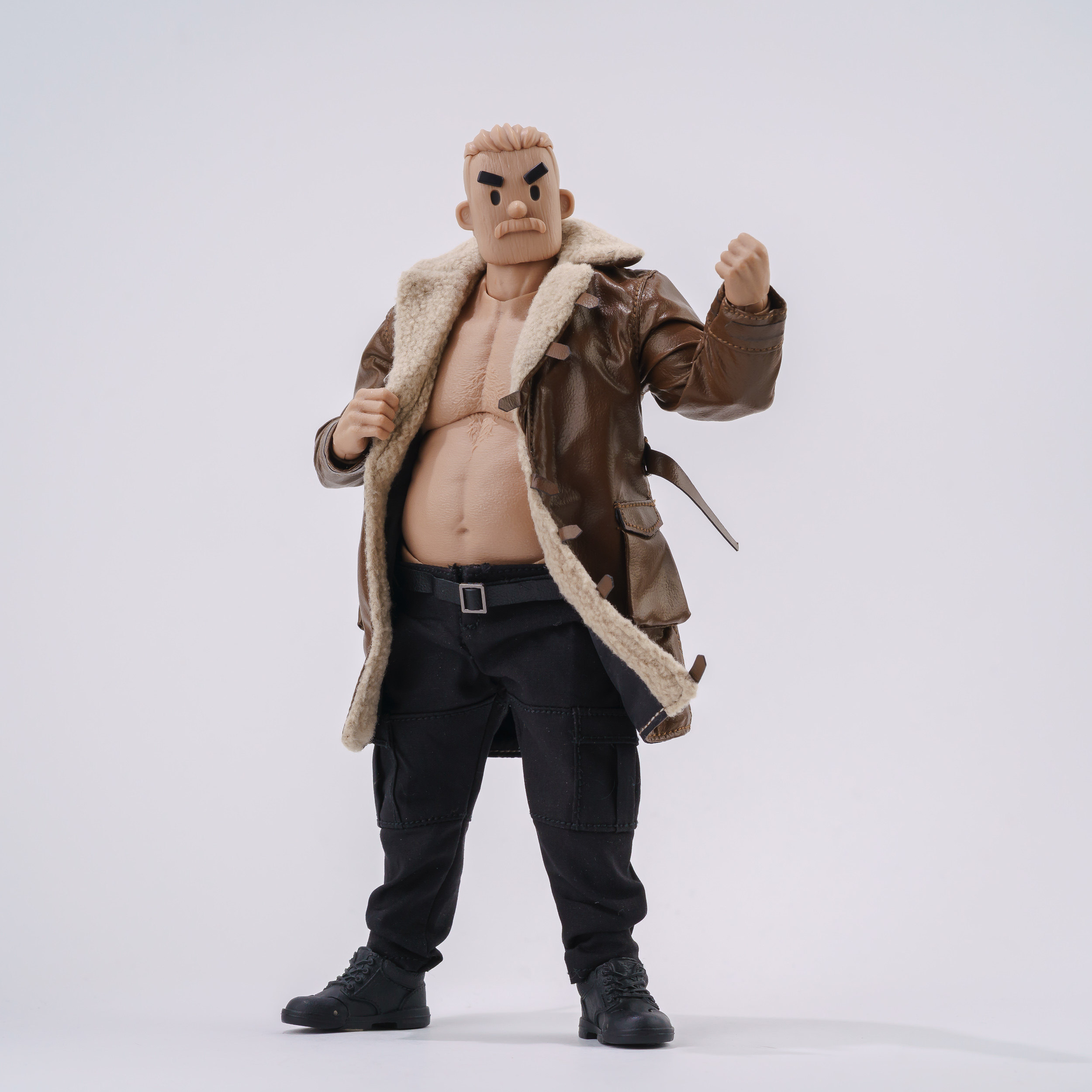 1/12 Scale Middle-aged Muscula - Leatherwork Products ulasan dan harga