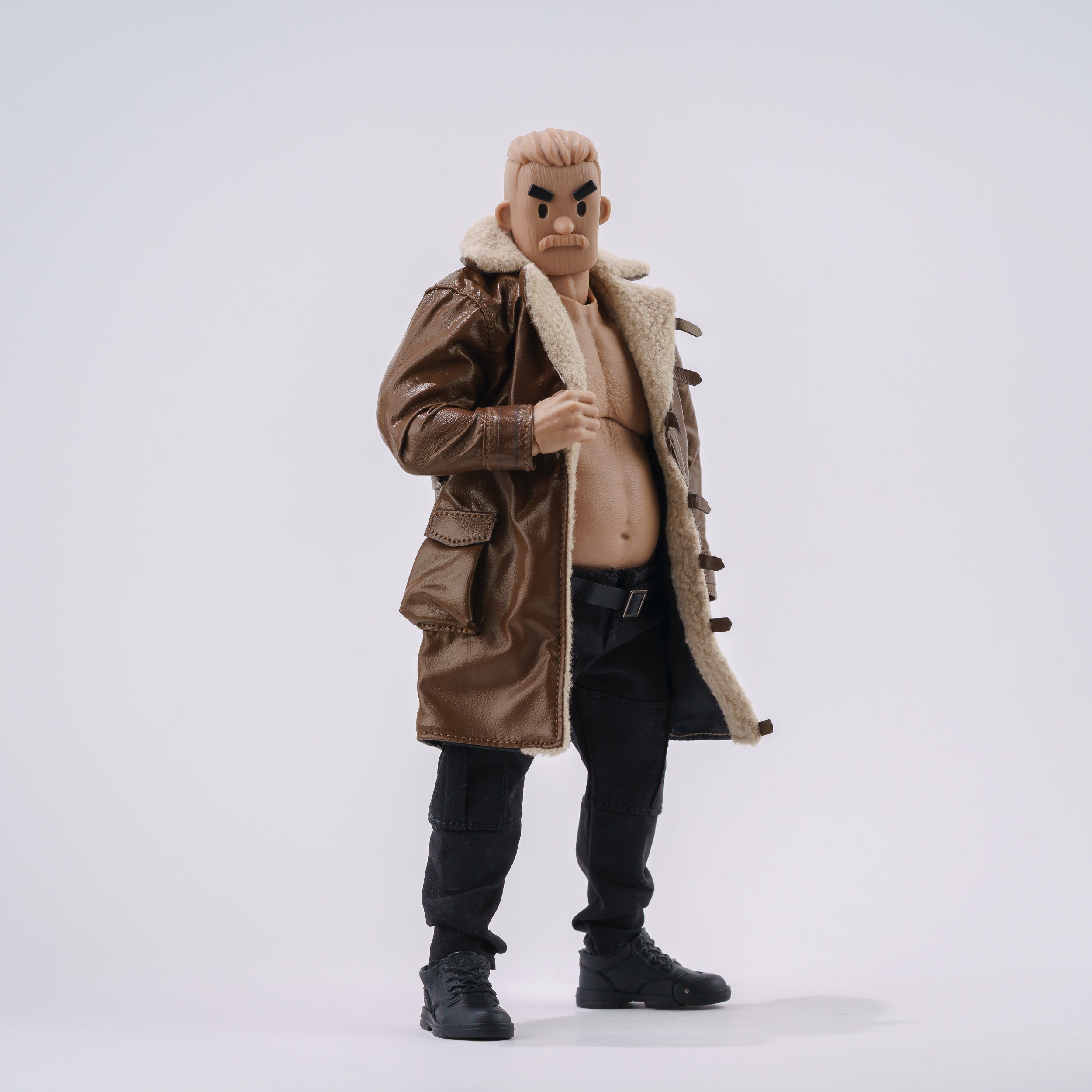 1/12 Scale Middle-aged Muscula - Leatherwork Products ulasan dan harga