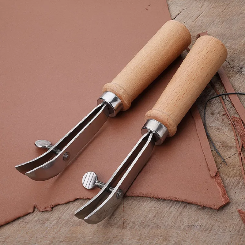 DIY Adjustable Leather Edge Cr - Groover Stitching Tool ulasan dan harga