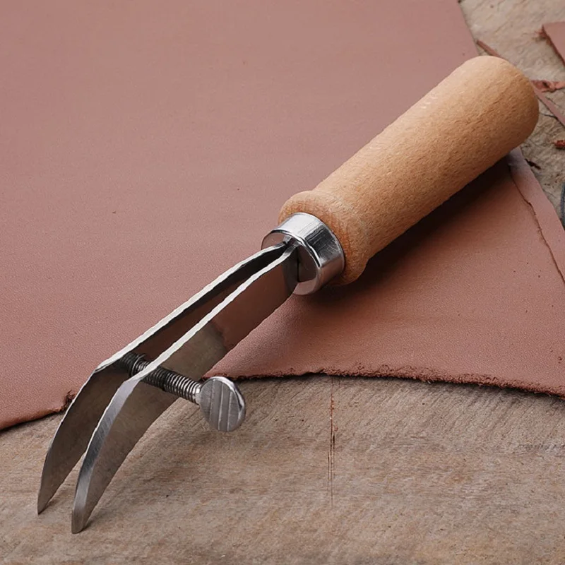 DIY Adjustable Leather Edge Cr - Groover Stitching Tool ulasan dan harga