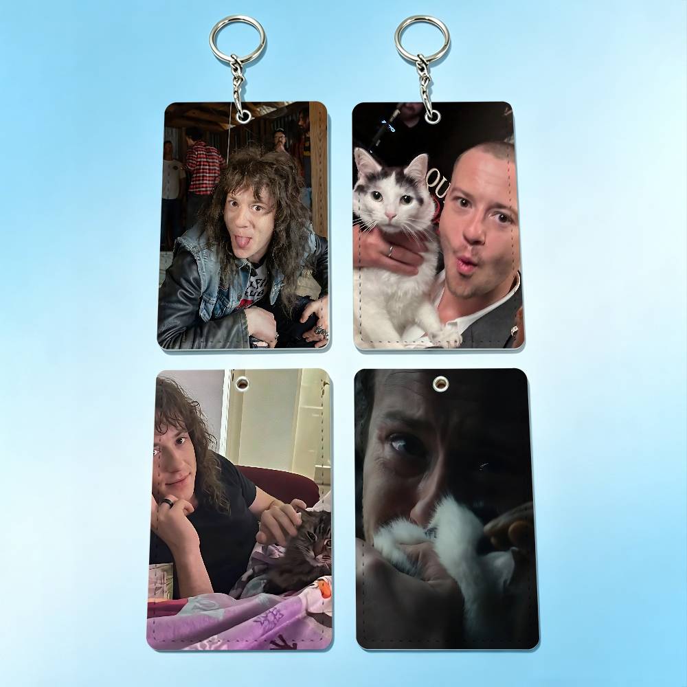 actor J-Joseph Quinn Cat Badge - Leather Works ulasan dan harga