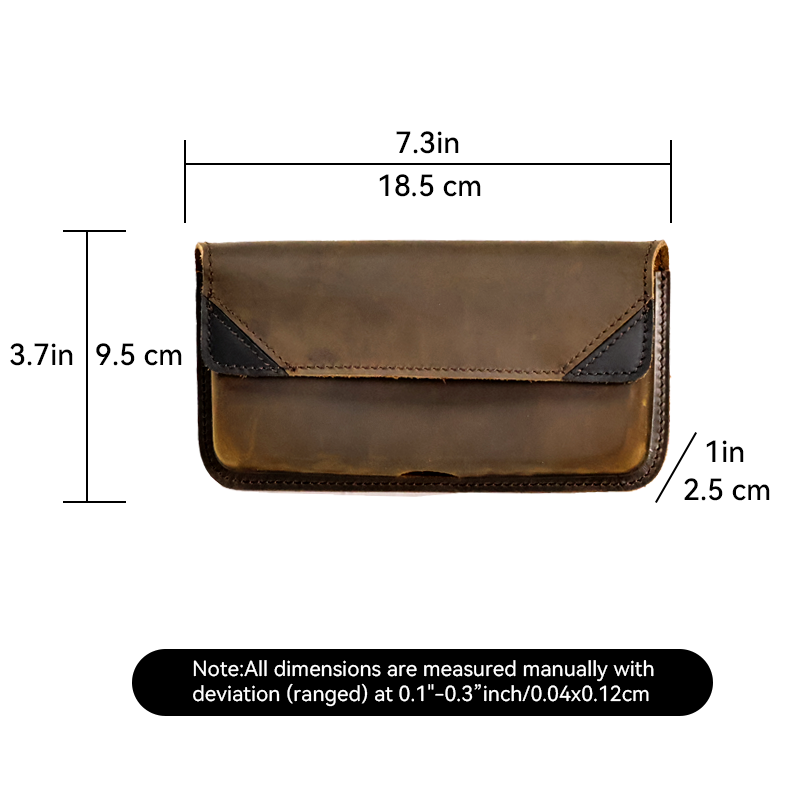 Genuine Leather Waist Bag for  - Leatherwork Fasteners ulasan dan harga