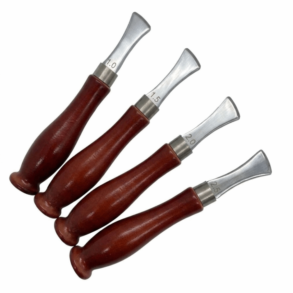 4pcs Precision Beveler Leather - Leatherwork Edge Creaser ulasan dan harga