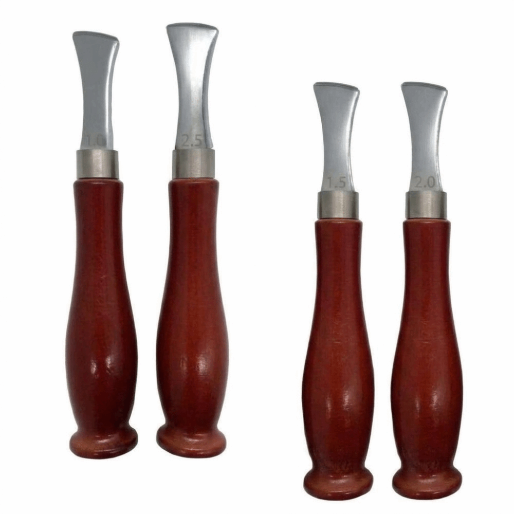 4pcs Precision Beveler Leather - Leatherwork Edge Creaser ulasan dan harga