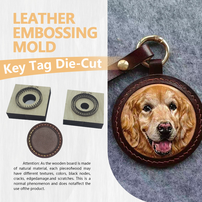 Leather Key Tag Die Cutting Co - Leatherwork Products ulasan dan harga