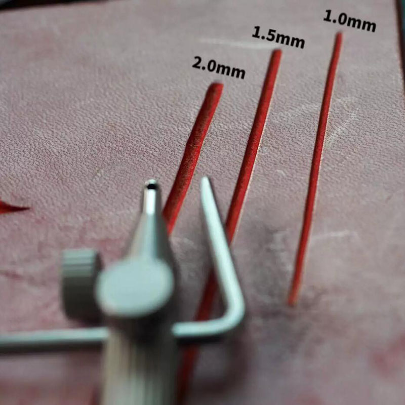 XIFENG 3-in-1 Leather Groover  - Groover Stitching Tool ulasan dan harga