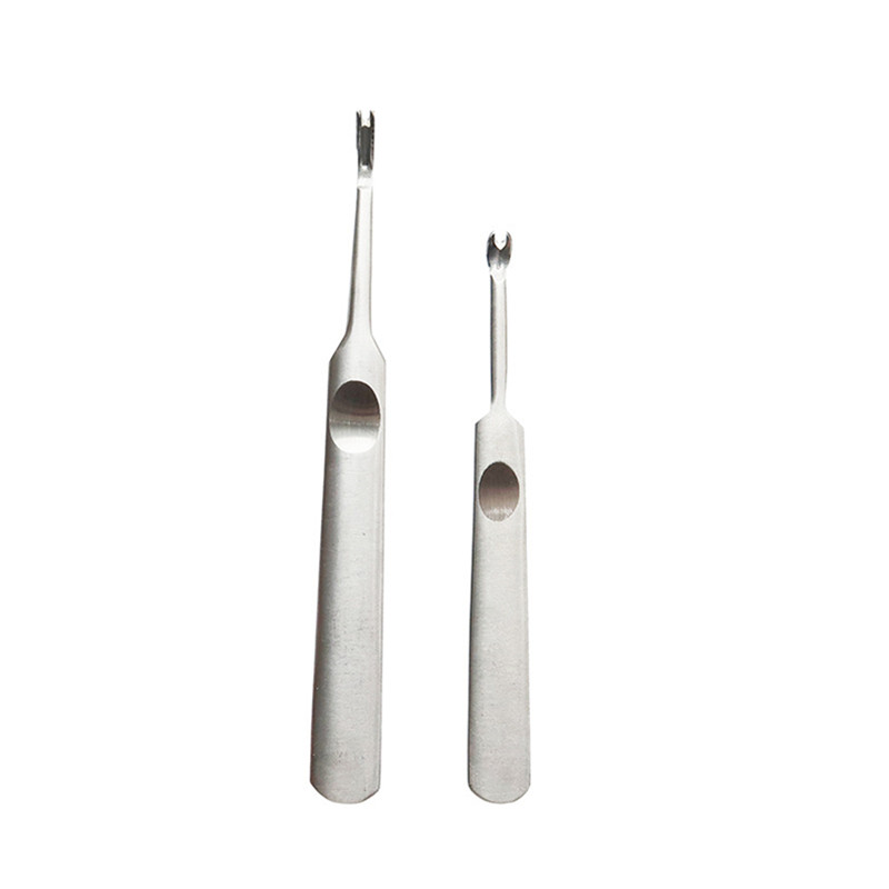 2Pcs Leathercraft Tool Kit U+V - Groover Stitching Tool ulasan dan harga