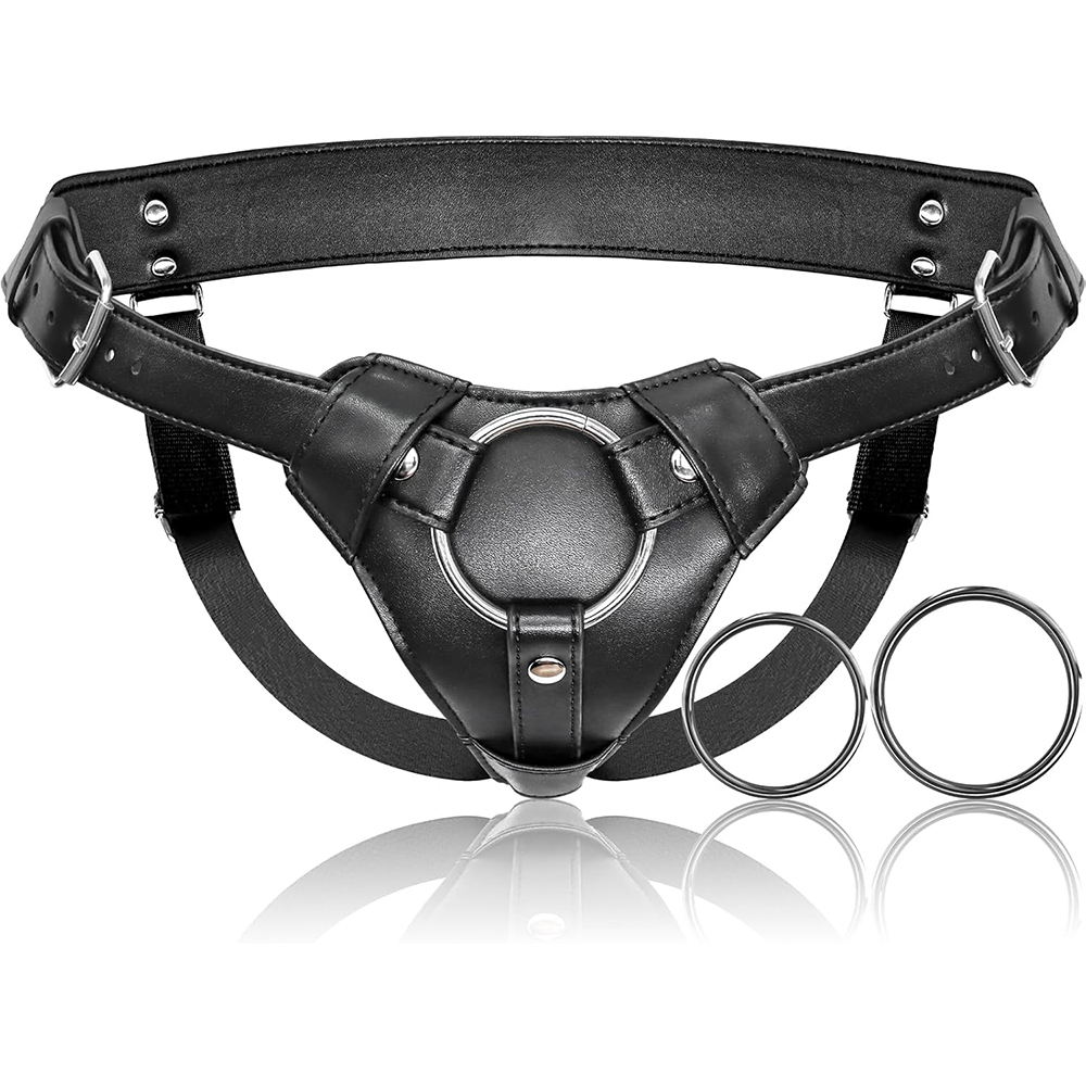 Strap On Dildo Harness Adult S - Leatherwork Fasteners ulasan dan harga