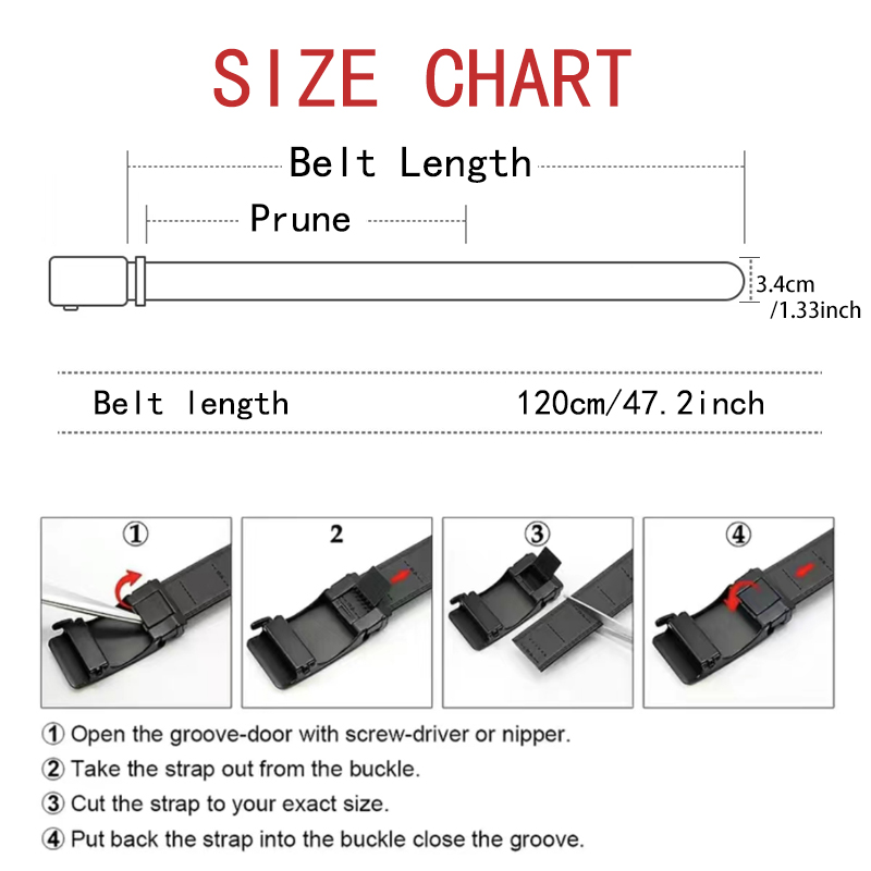Business Men's Belt Metal Auto - Leather Works Belt ulasan dan harga