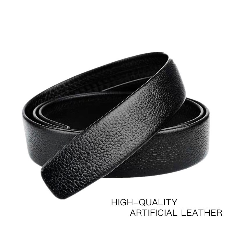 Business Men's Belt Metal Auto - Leather Works Belt ulasan dan harga