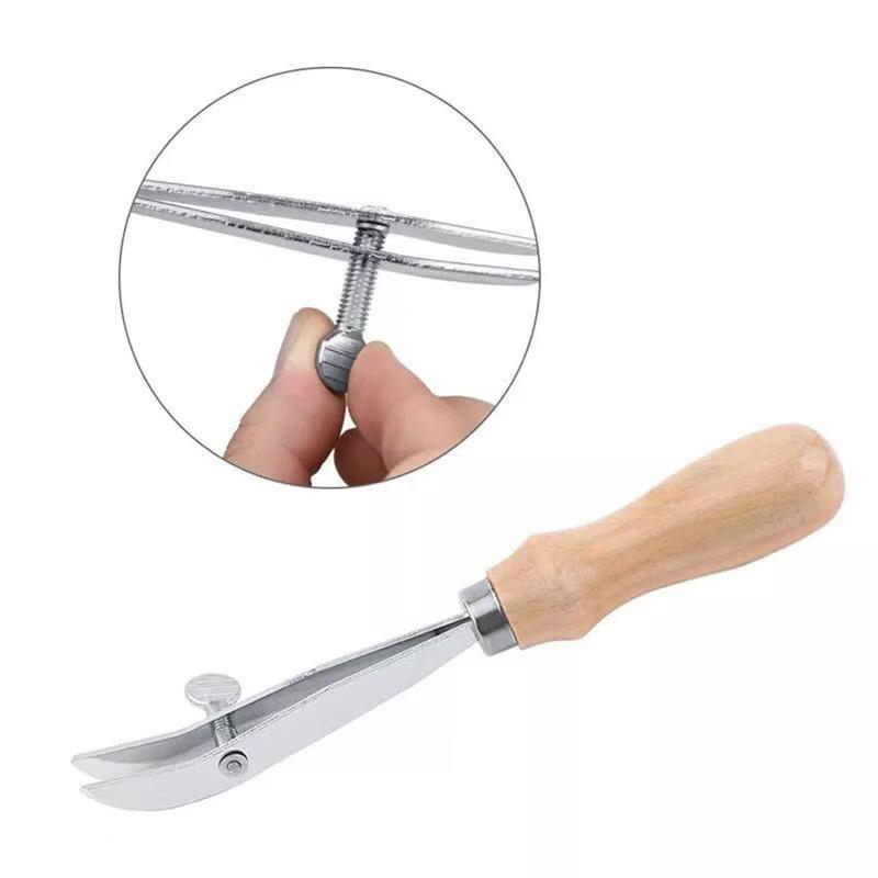 *Adjustable Leather Edge Groov - Groover Stitching Tool ulasan dan harga
