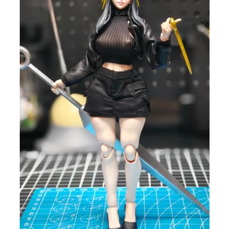 1/12 Scale Female Action Figur - Leatherwork Products ulasan dan harga