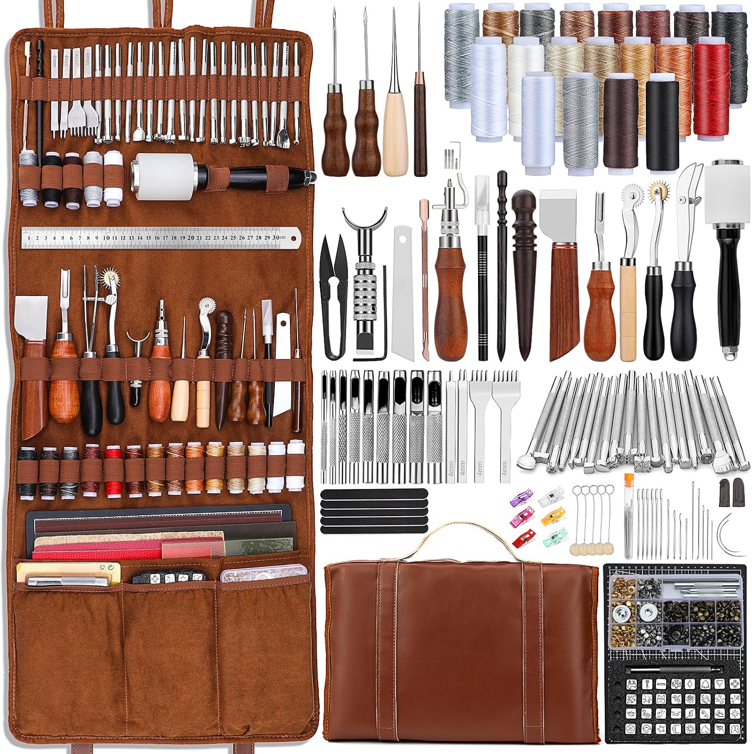 Leather Tooling Kit Leather Cr - Leather Works ulasan dan harga