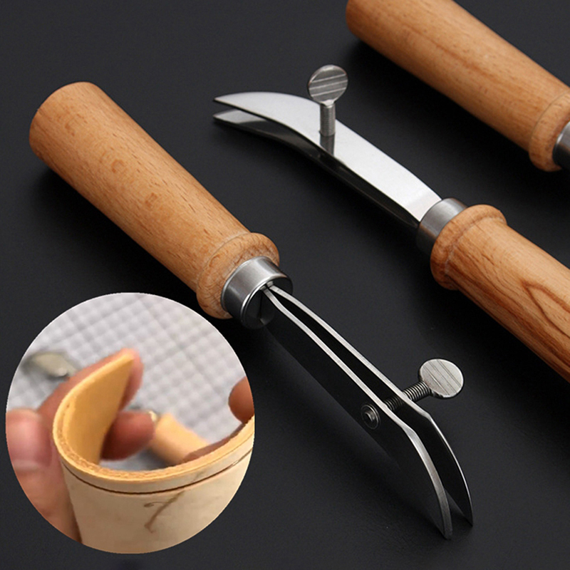 New Adjustable Leather Edge St - Groover Stitching Tool ulasan dan harga