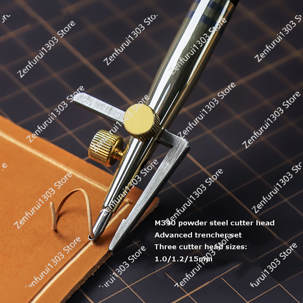 3 in 1 Leather Groover Tool Se - Groover Stitching Tool ulasan dan harga