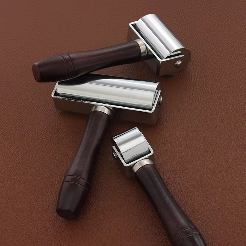 25/60/100mm Wooden Handle Leat - Leatherwork Edge Creaser ulasan dan harga