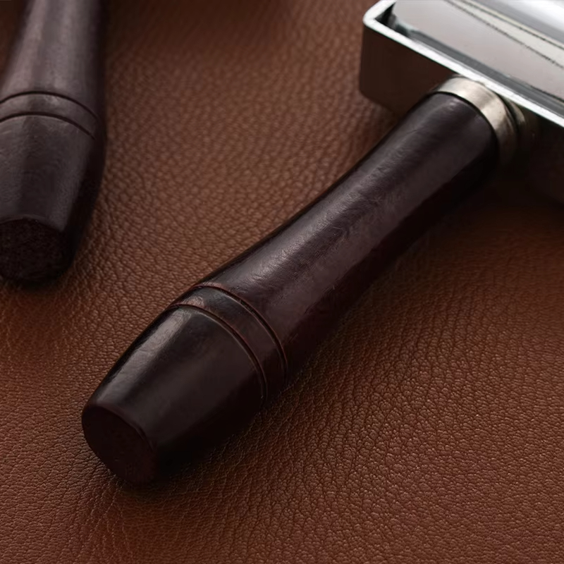 25/60/100mm Wooden Handle Leat - Leatherwork Edge Creaser ulasan dan harga