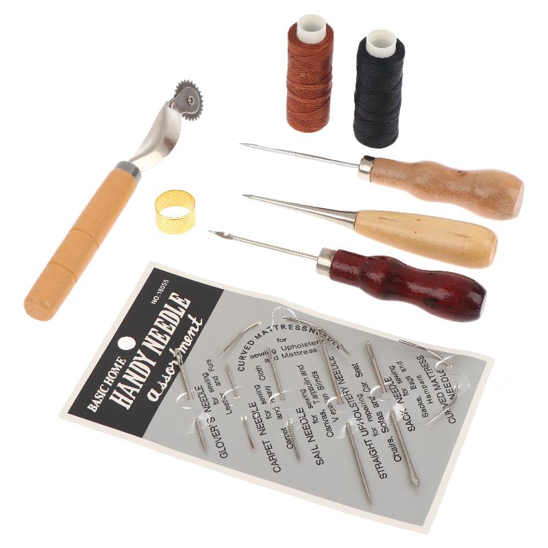 Leather Sewing Tools Kit Woode - Groover Stitching Tool ulasan dan harga