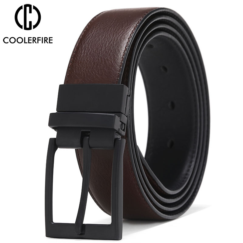 Men Belt Business Dress Belts  - Leather Works Belt ulasan dan harga