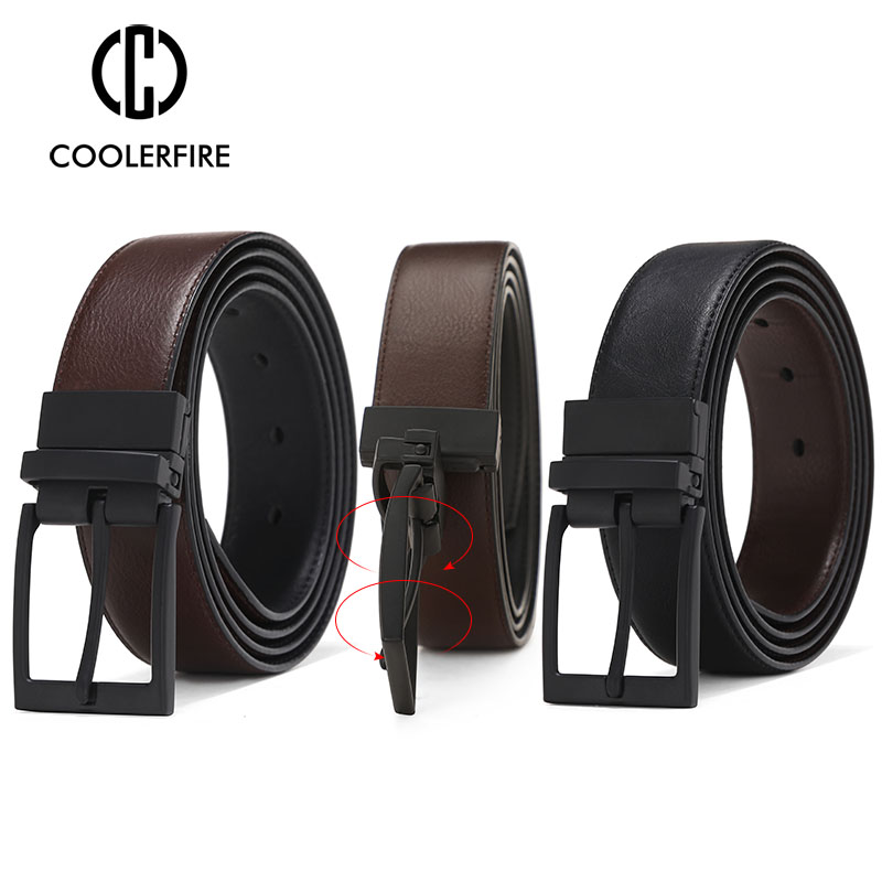 Men Belt Business Dress Belts  - Leather Works Belt ulasan dan harga