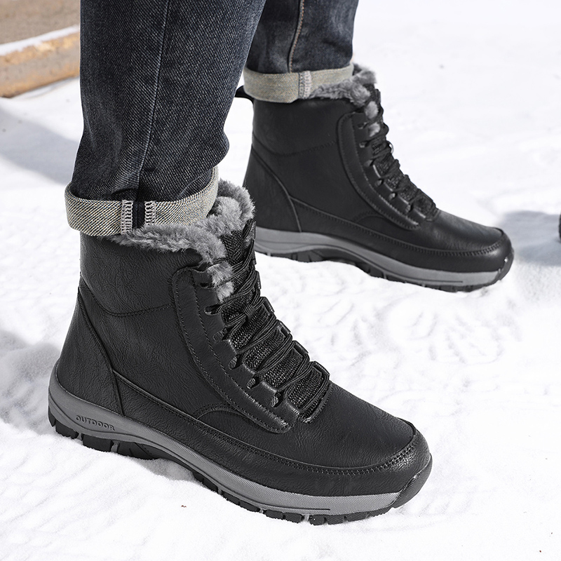 Leather Men's Winter Outdoor H - Leatherwork Training ulasan dan harga