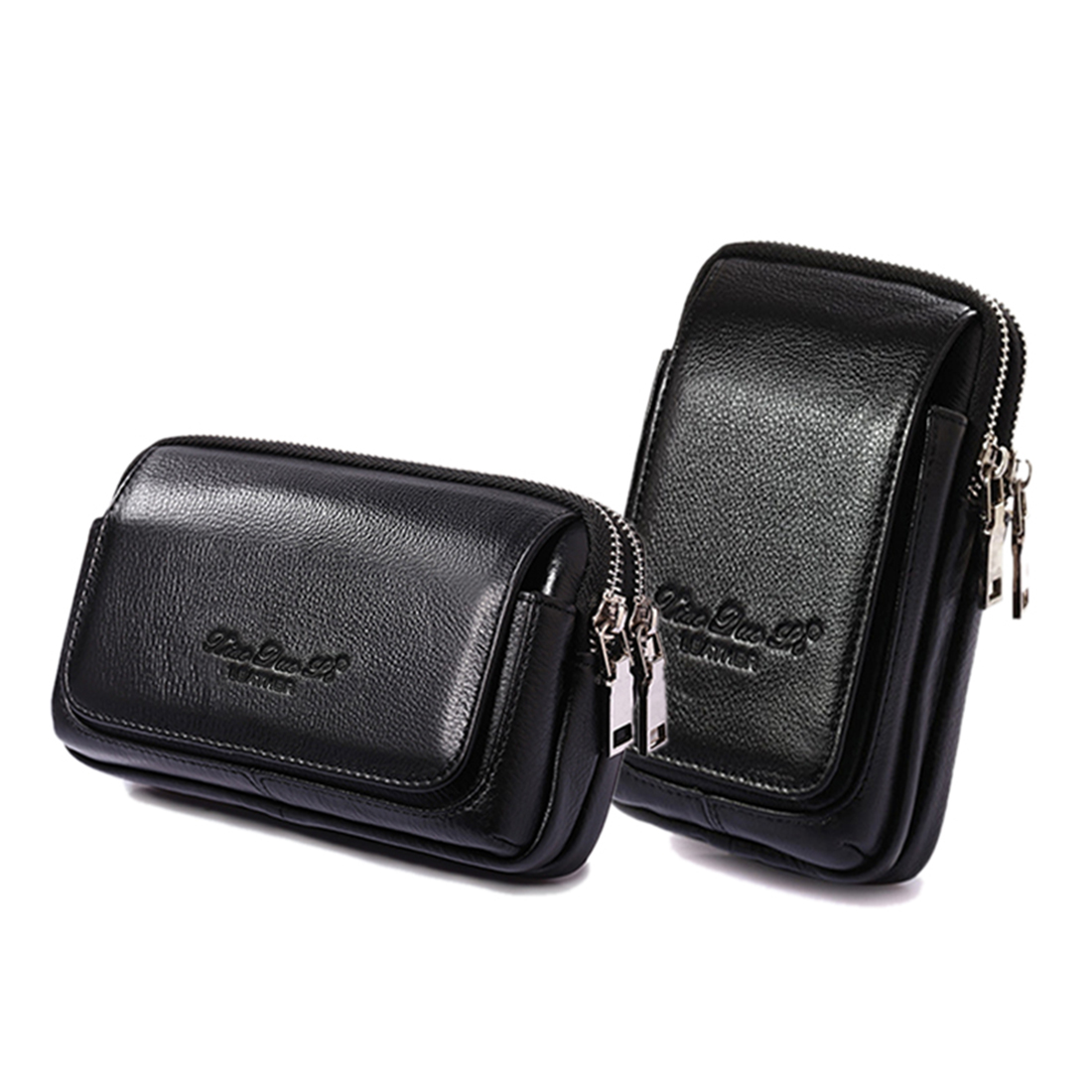 Men Genuine Leather Waist Fann - Leatherwork Fasteners ulasan dan harga