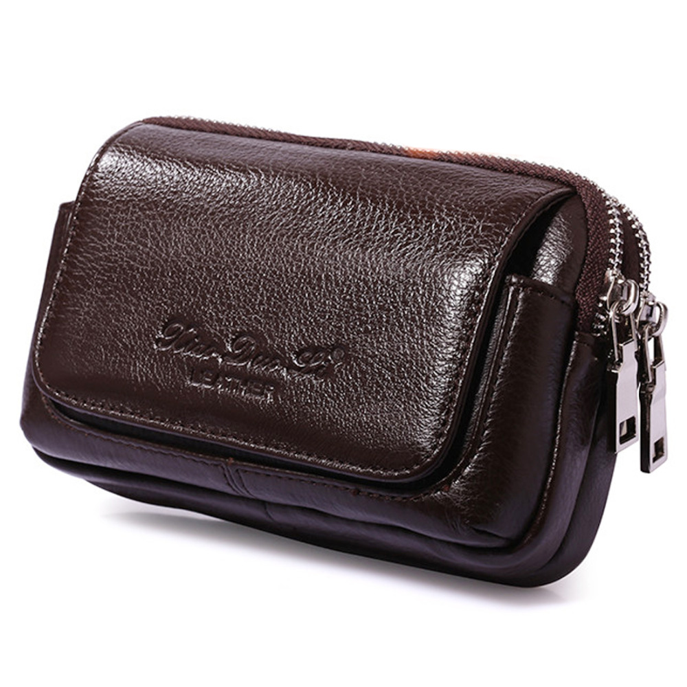 Men Genuine Leather Waist Fann - Leatherwork Fasteners ulasan dan harga