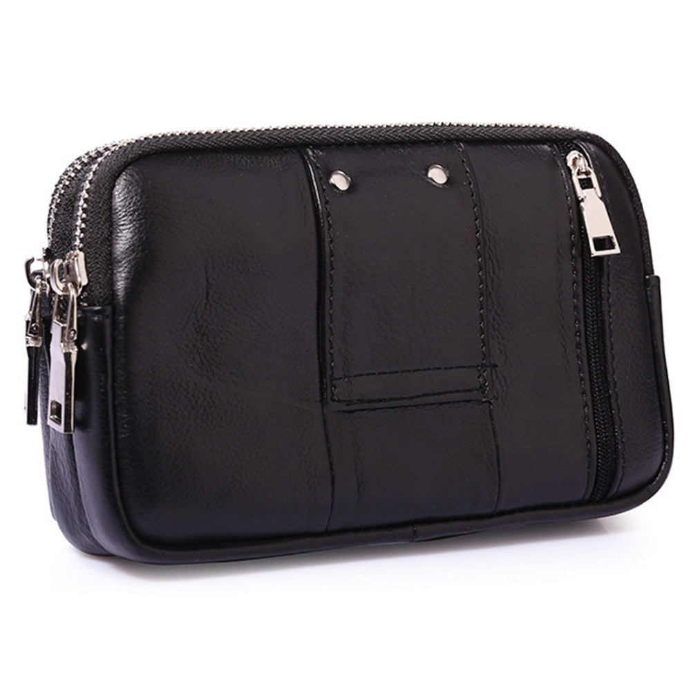 Men Genuine Leather Waist Fann - Leatherwork Fasteners ulasan dan harga