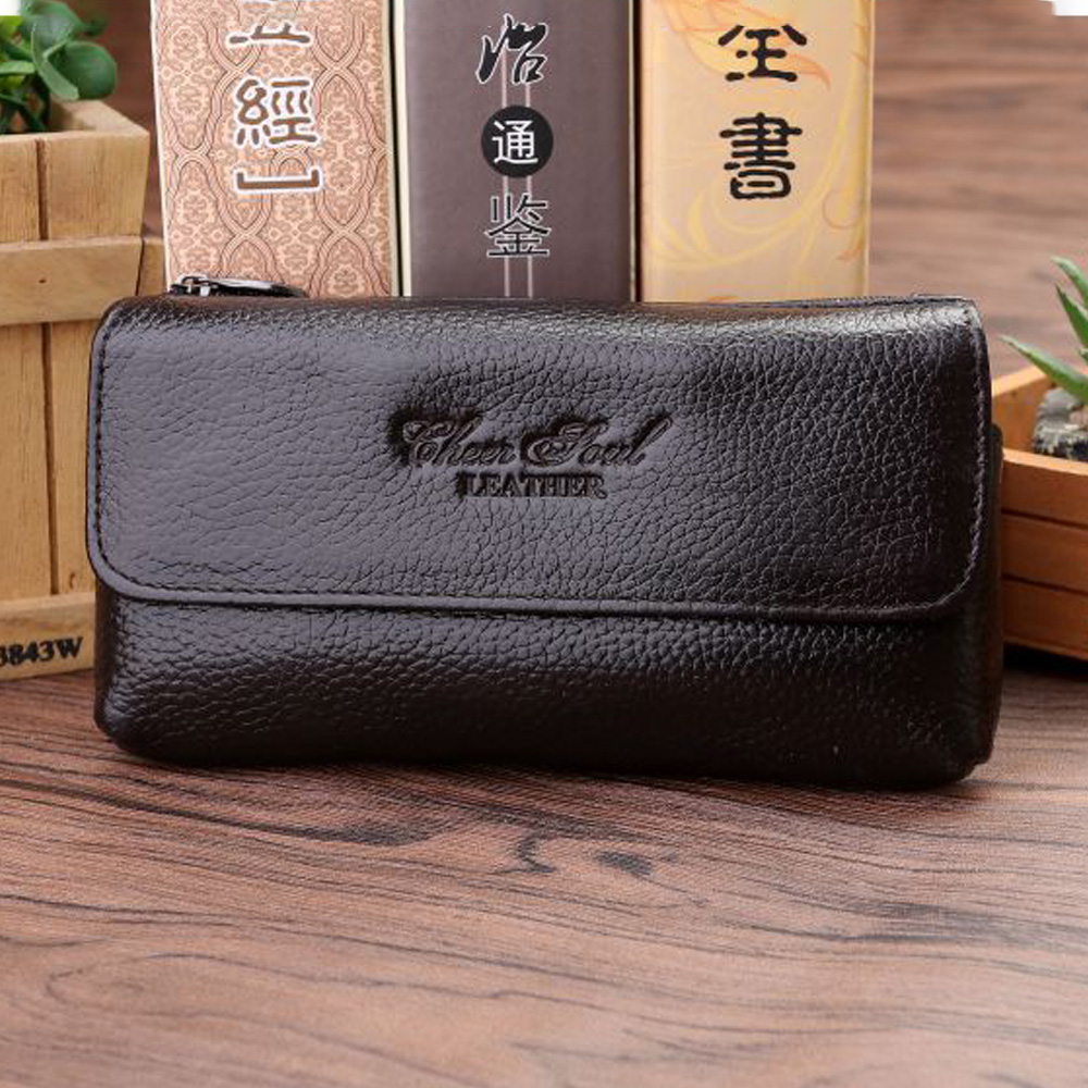 Men Fanny Waist Pack Belt Hip  - Leatherwork Fasteners ulasan dan harga