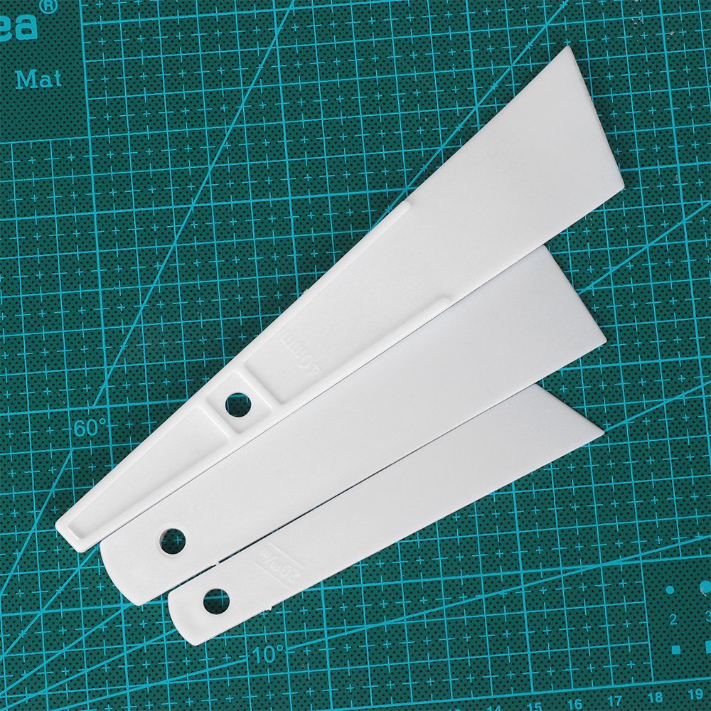 1pcs Plastic Leather Scraper G - Leatherwork Projects ulasan dan harga