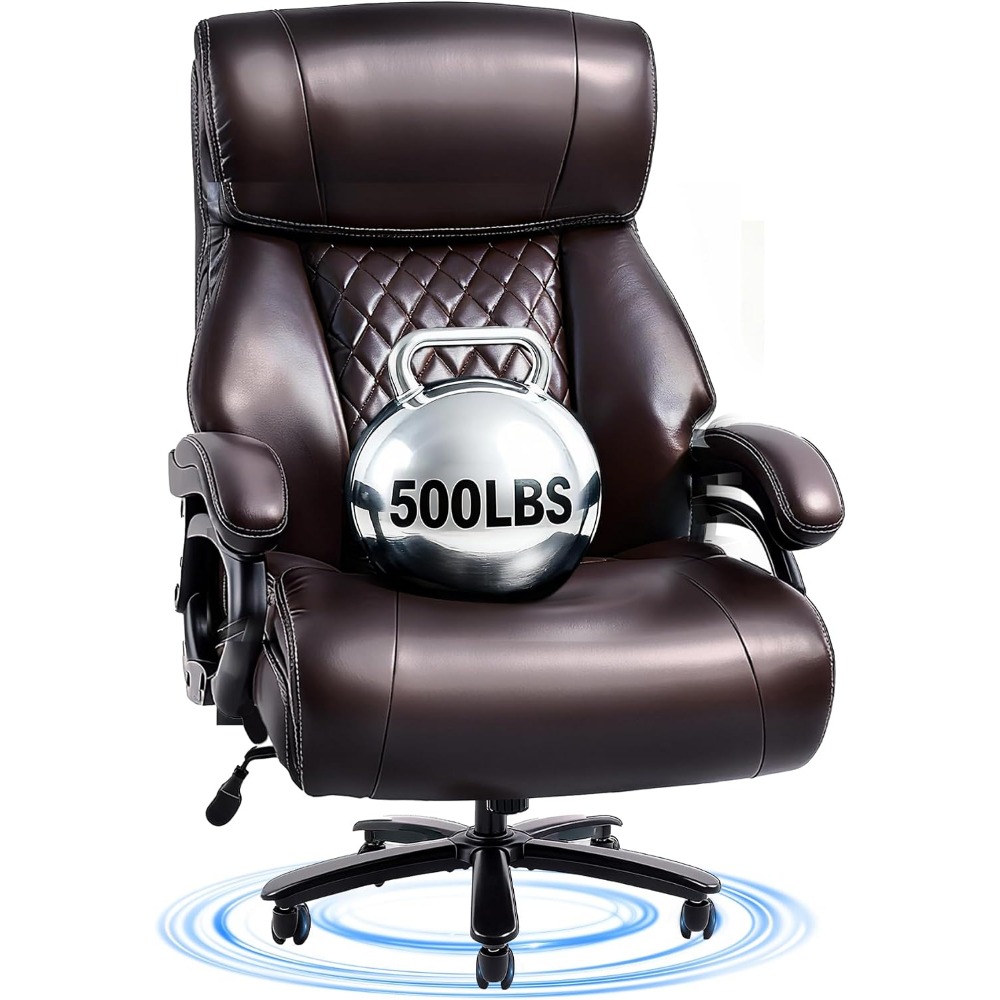High-Capacity Office Chair for - Leather Works ulasan dan harga