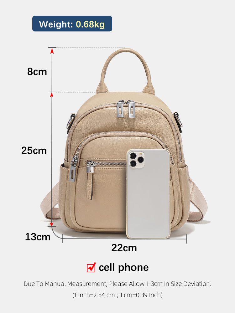 Zency Genuine Leather Small Ba - Leather Work Bag Women ulasan dan harga