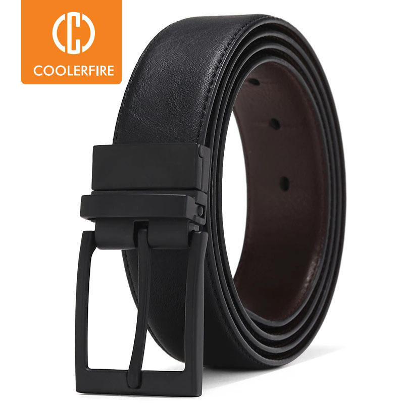 Men Belt Business Dress Belts  - Leather Works Belt ulasan dan harga