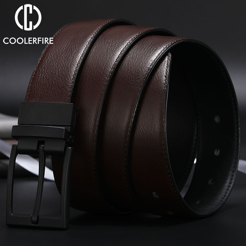 Men Belt Business Dress Belts  - Leather Works Belt ulasan dan harga