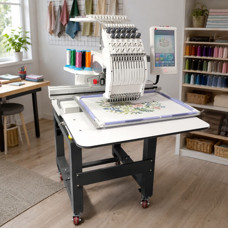 Embroidery Machine Double Head - Leatherwork Products ulasan dan harga