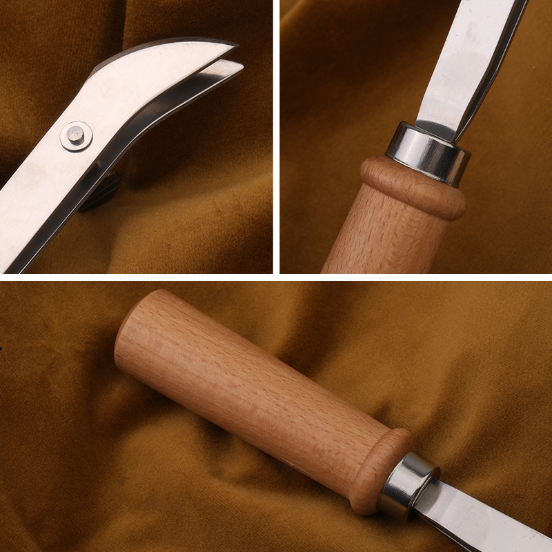 Adjustable Outside Edge Crease - Leatherwork Edge Creaser ulasan dan harga