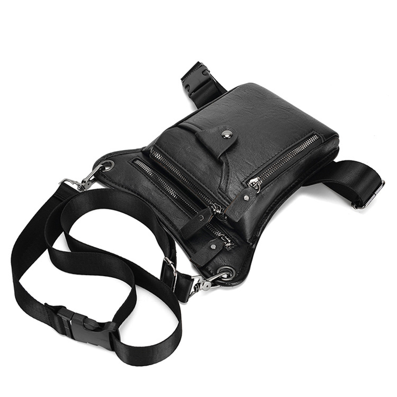 Vintage Men Waist Fanny Pack D - Leatherwork Fasteners ulasan dan harga